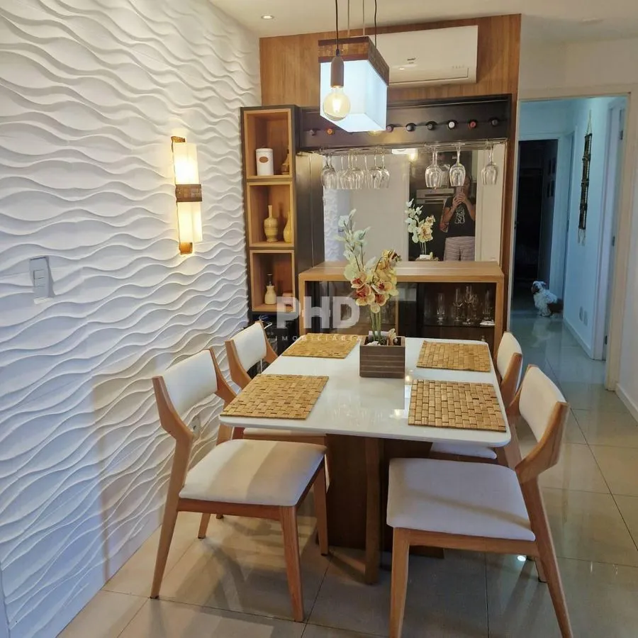 Furnished apartment, 95 m², with floor-to-ceiling windows — photo 14
