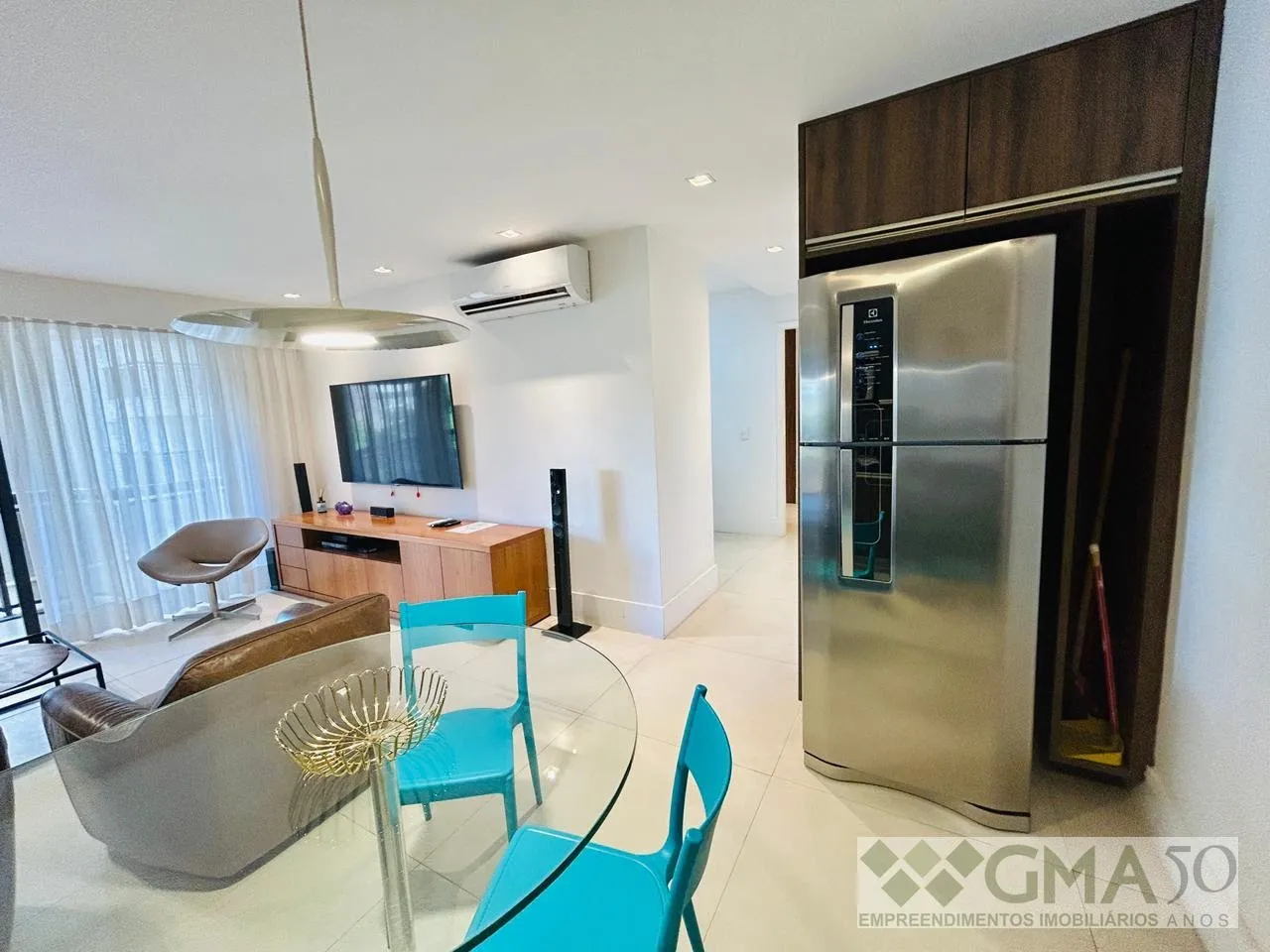 Furnished 2-bedroom apartment with integrated kitchen — photo 13