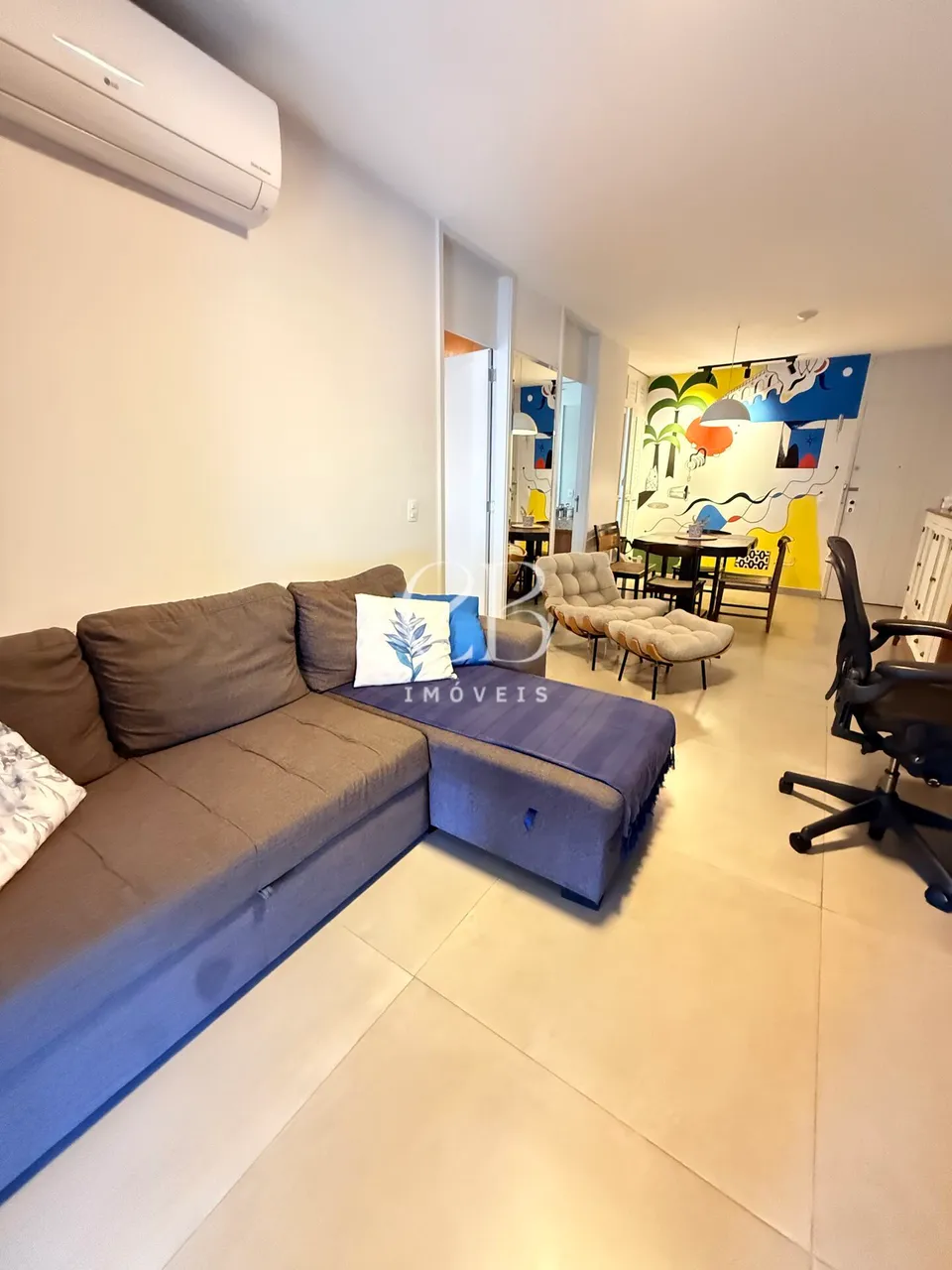 Furnished 1-bedroom apartment with 1 bathroom and parking — photo 14