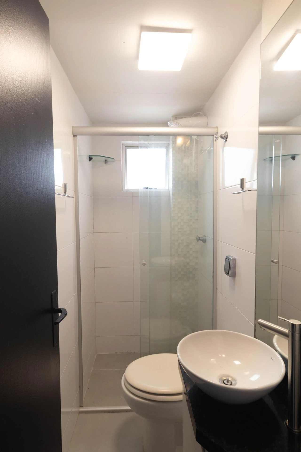 One-bedroom apartment with a washing machine in Curitiba — photo 14