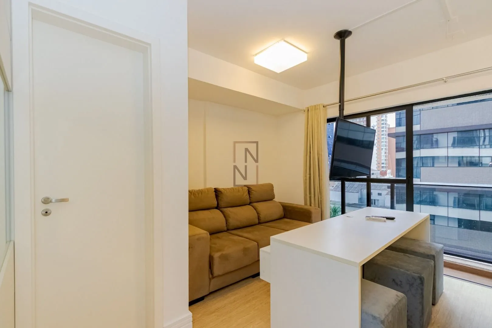 Apartamento mobiliado de 50 m² com 1 quarto e churrasqueira — photo 7