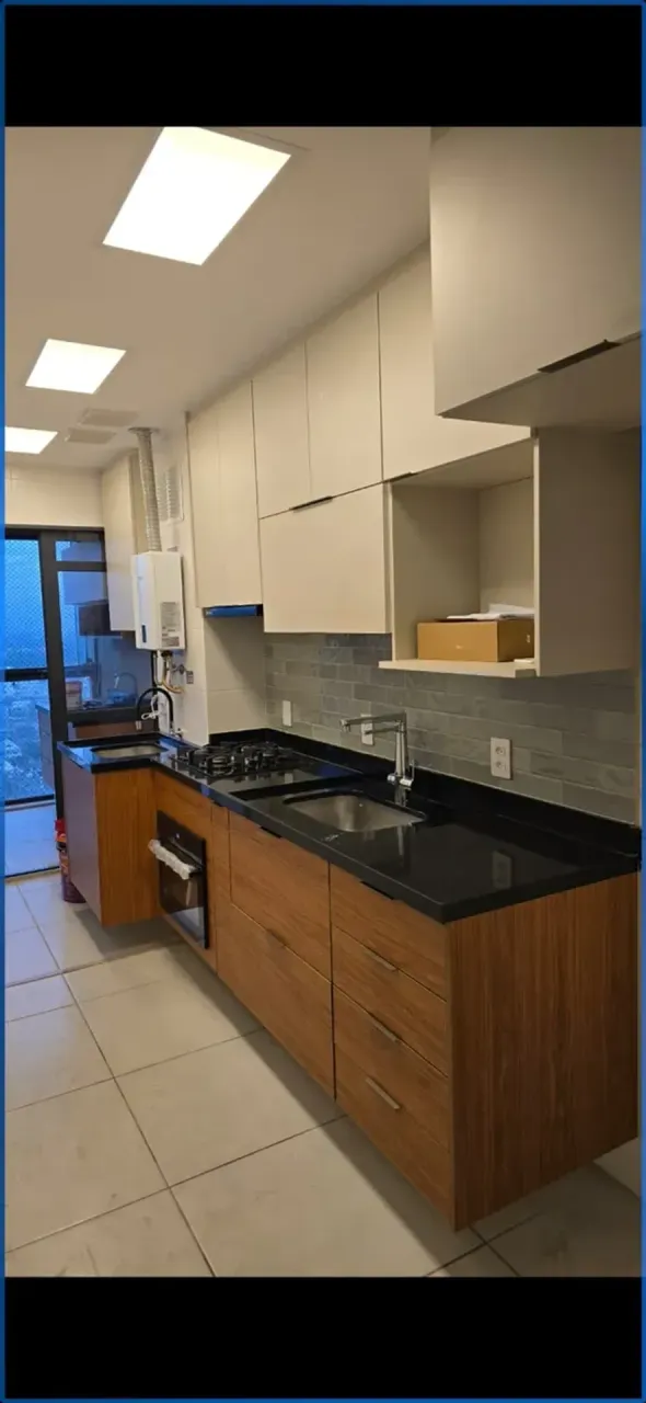 84 m² apartment with 3 bedrooms and integrated kitchen — photo 2