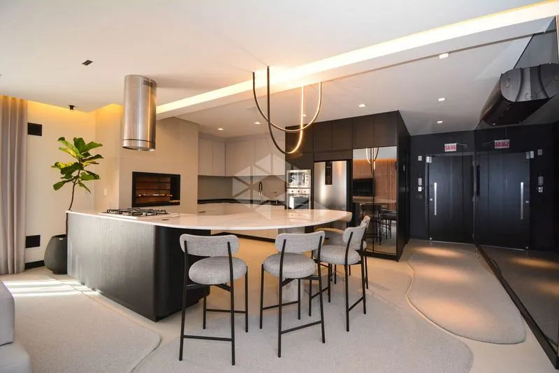 75 m² apartment with a grill on the balcony and a water view — photo 6