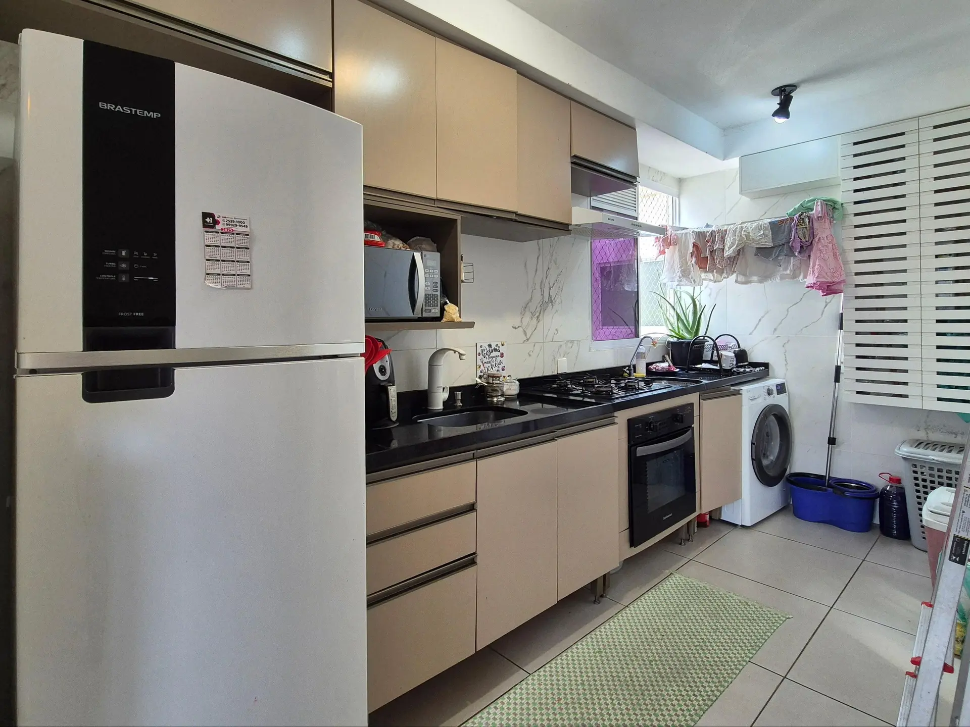 Furnished 2-bedroom apartment with a closed kitchen — photo 13