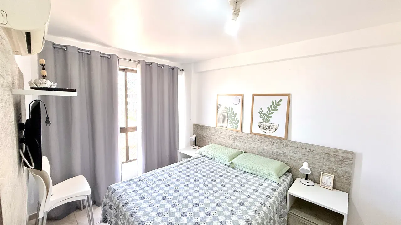 Мебльована квартира 40 м² з 1 спальнею і приватним садом