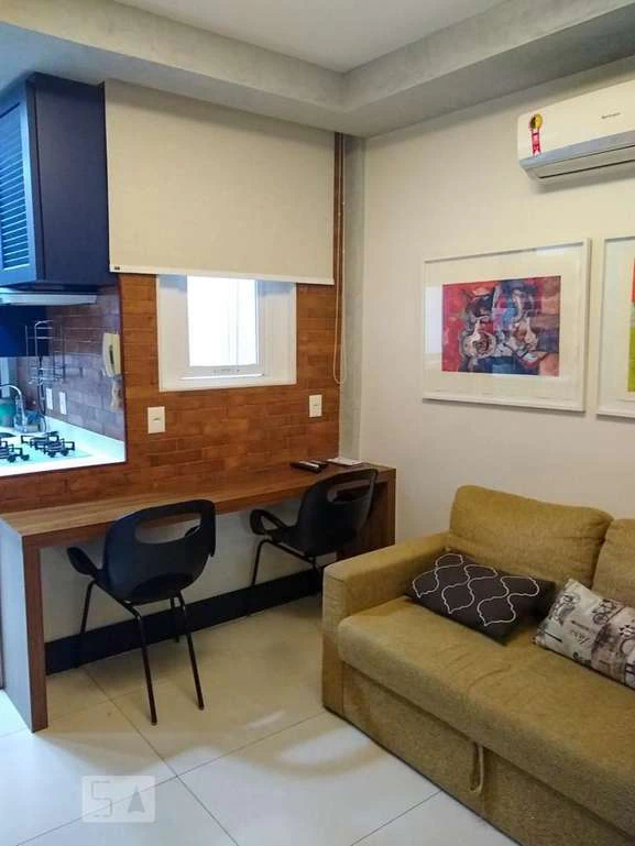 Furnished 1-bedroom apartment with open kitchen — photo 13
