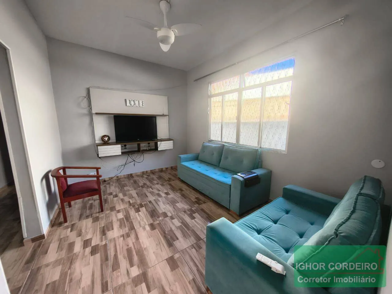 Furnished 200 m² house with 2 bedrooms and private garden