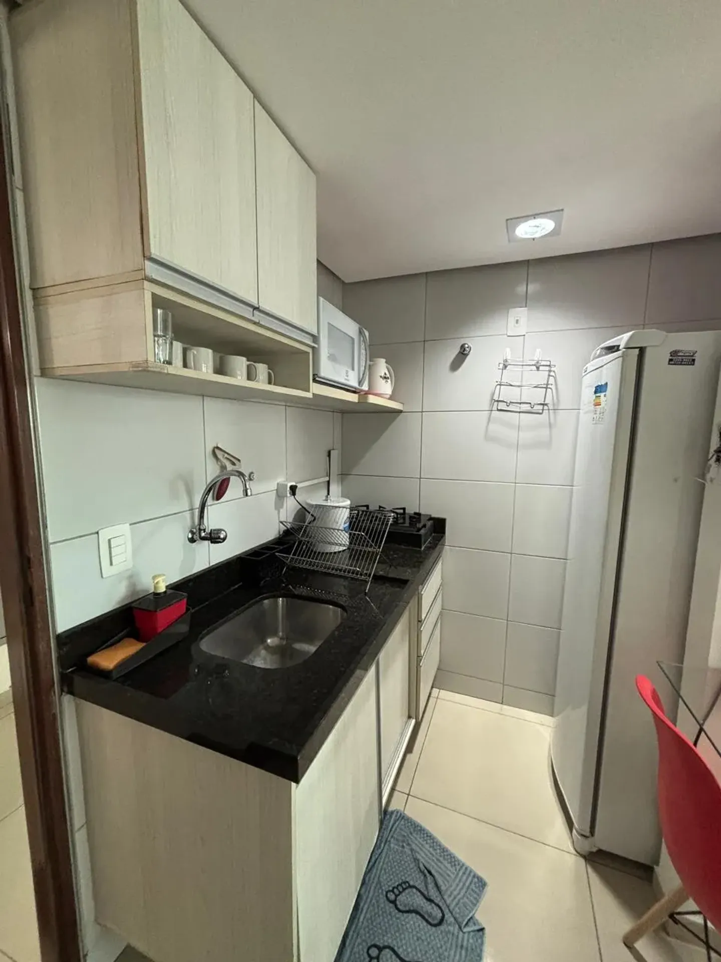 Home office in a one-bedroom apartment, 45 m² — photo 5