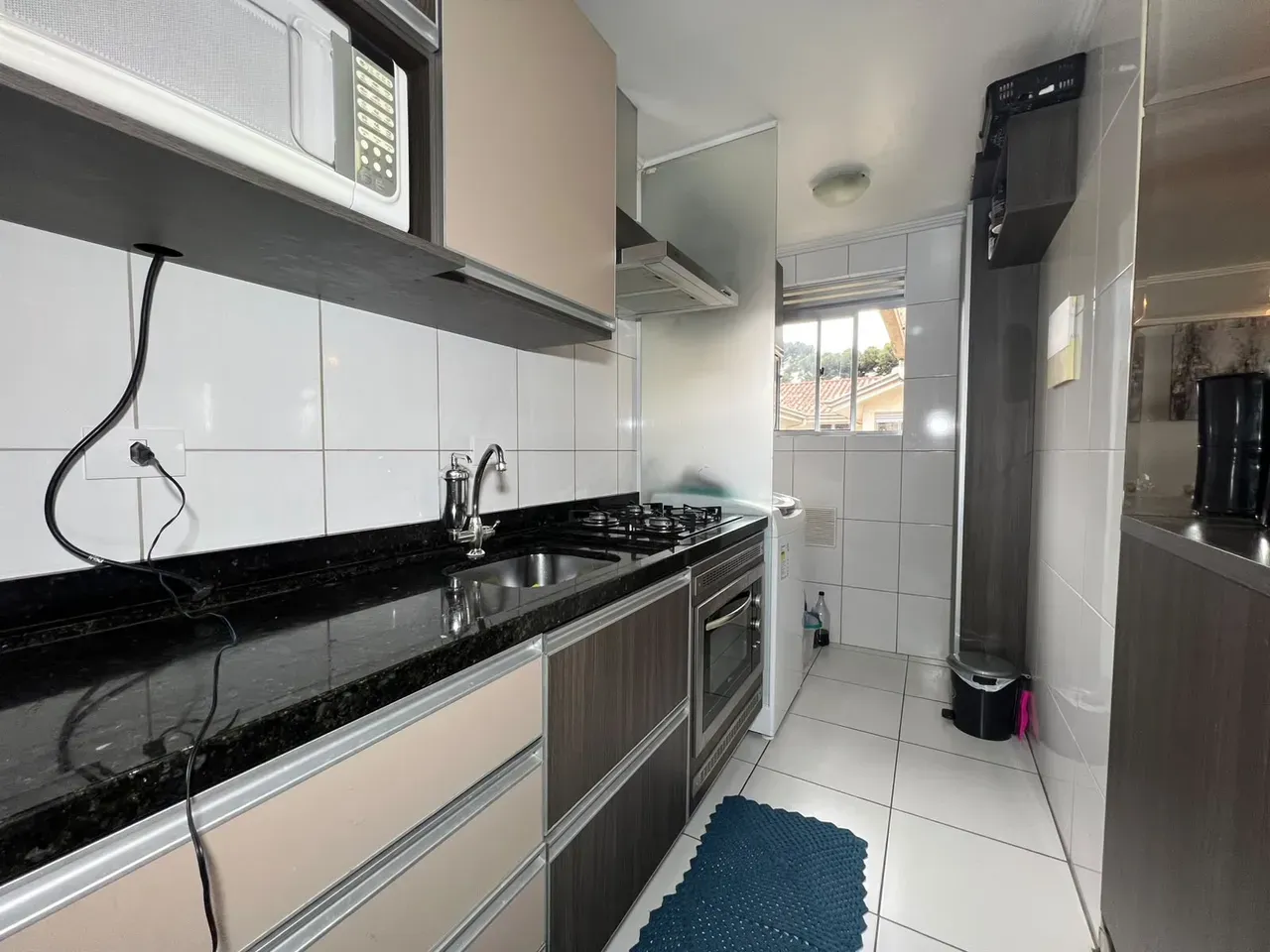 Furnished apartment, 59 m², with a washing machine — photo 11