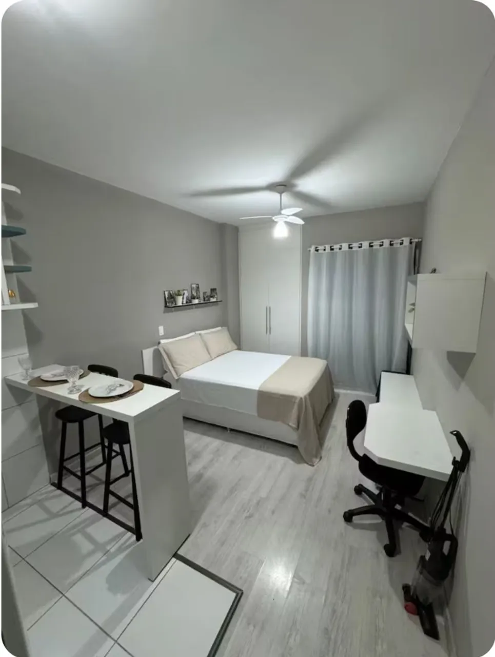 Washing machine in a one-bedroom apartment, 25 m²