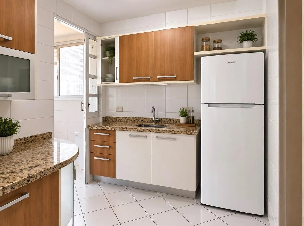 3-bedroom apartment with a bathtub in Curitiba