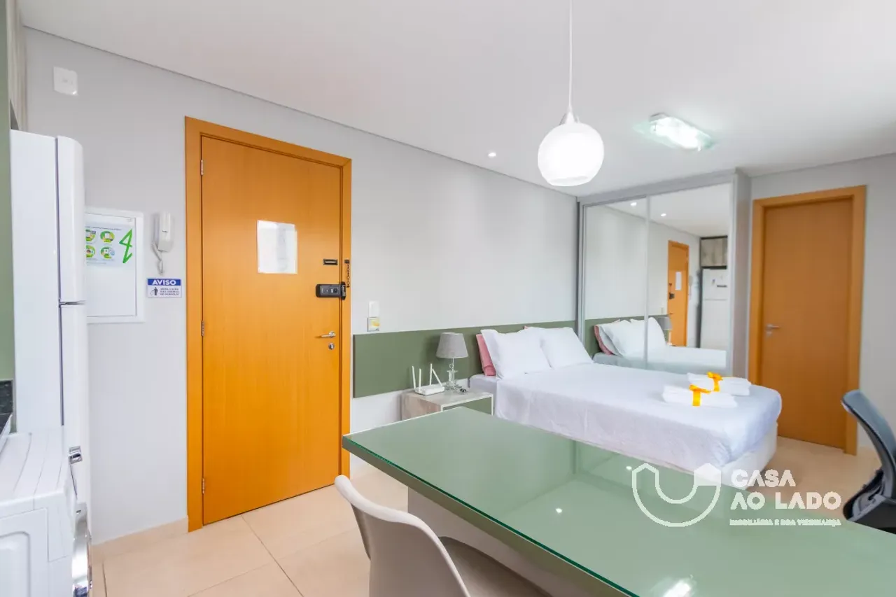 Furnished 1-bedroom apartment with integrated kitchen — photo 8