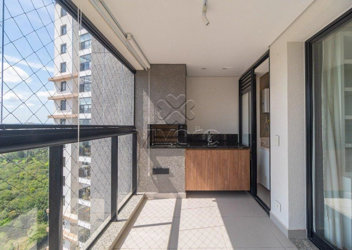2-bedroom apartment with a grill on the balcony in Curitiba — photo 6