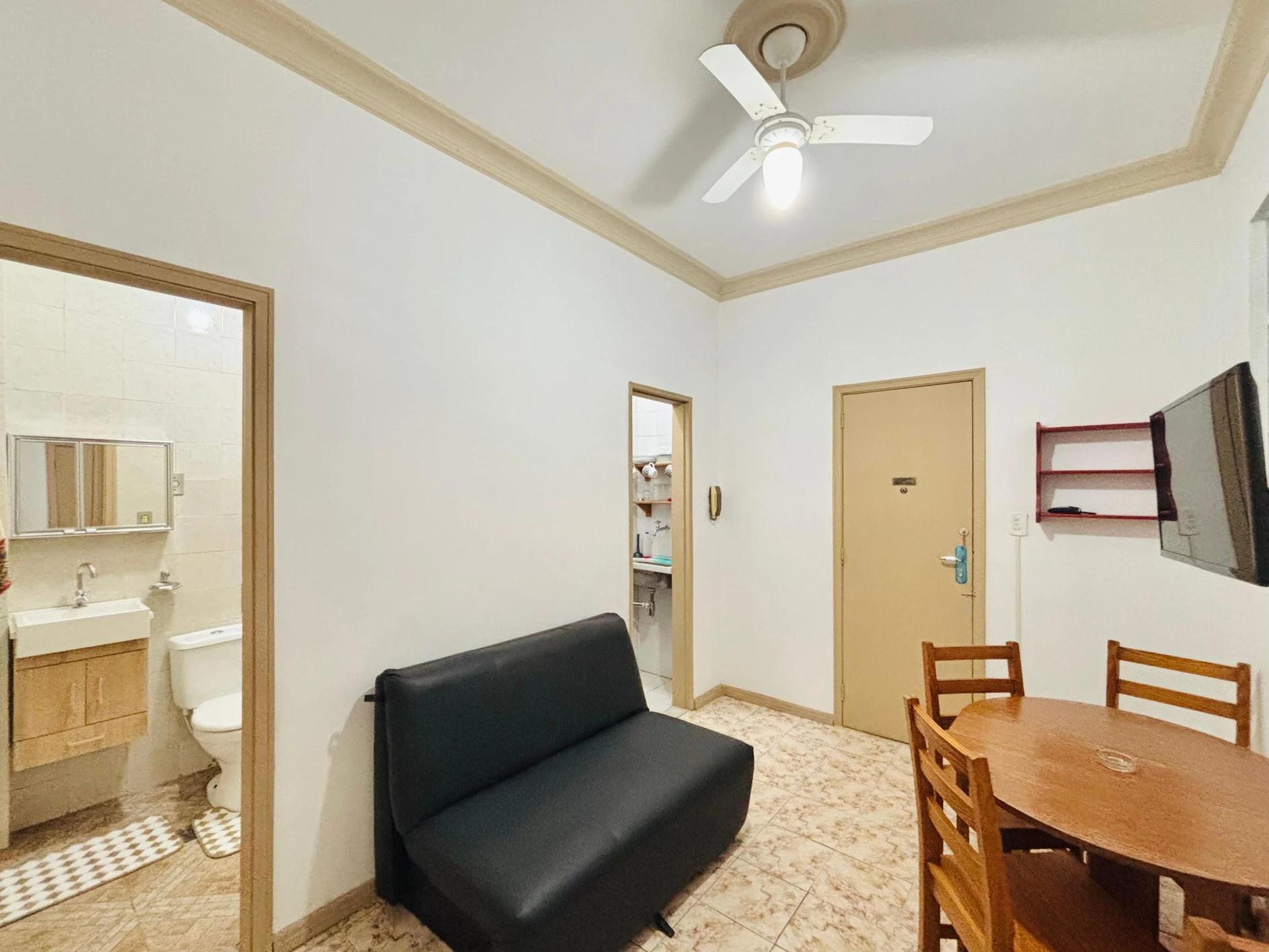 Apartamento mobiliado com 1 quarto e varanda — photo 7