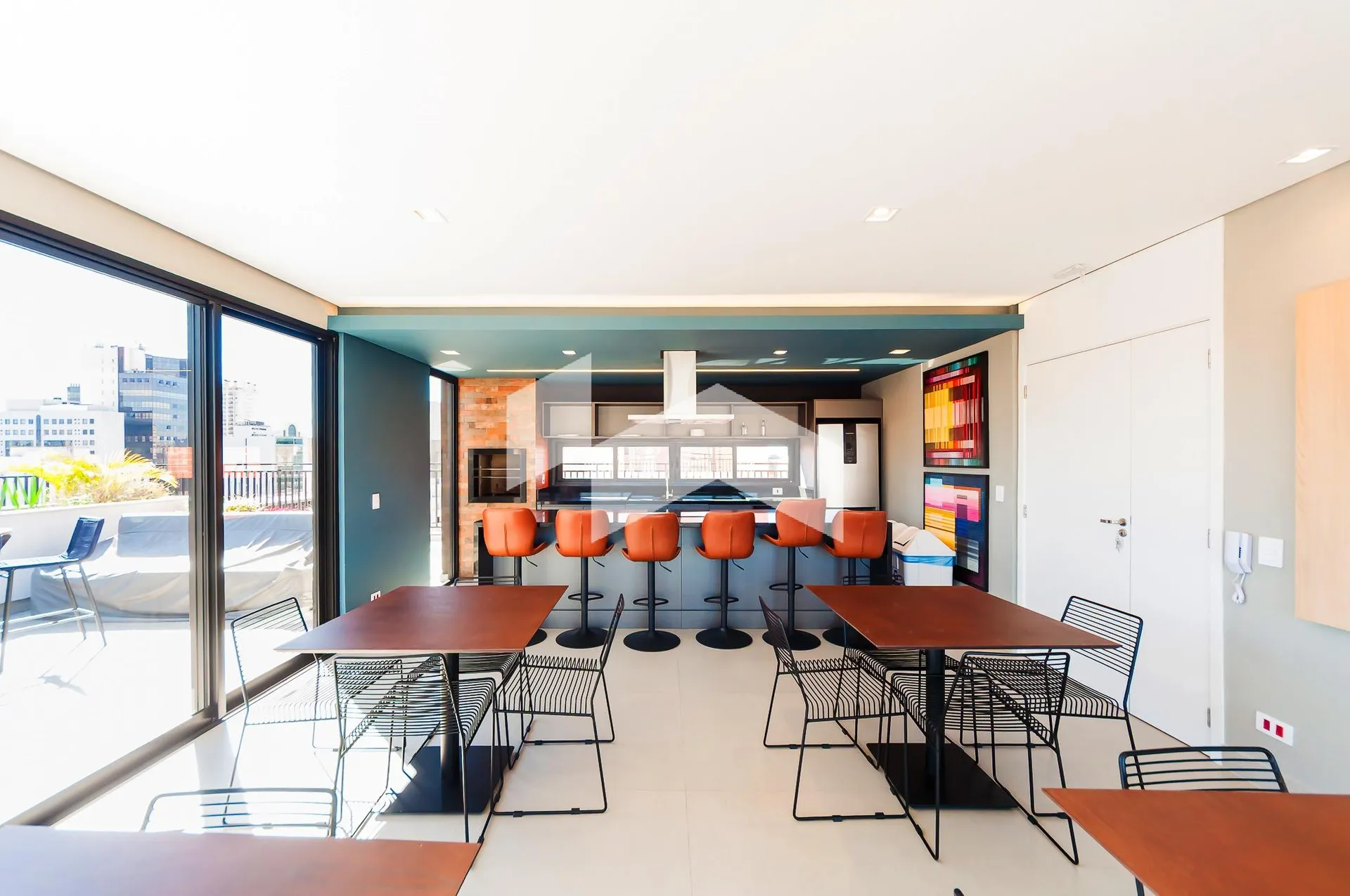 Furnished 26 m² apartment with 1 bedroom and private BBQ — photo 15