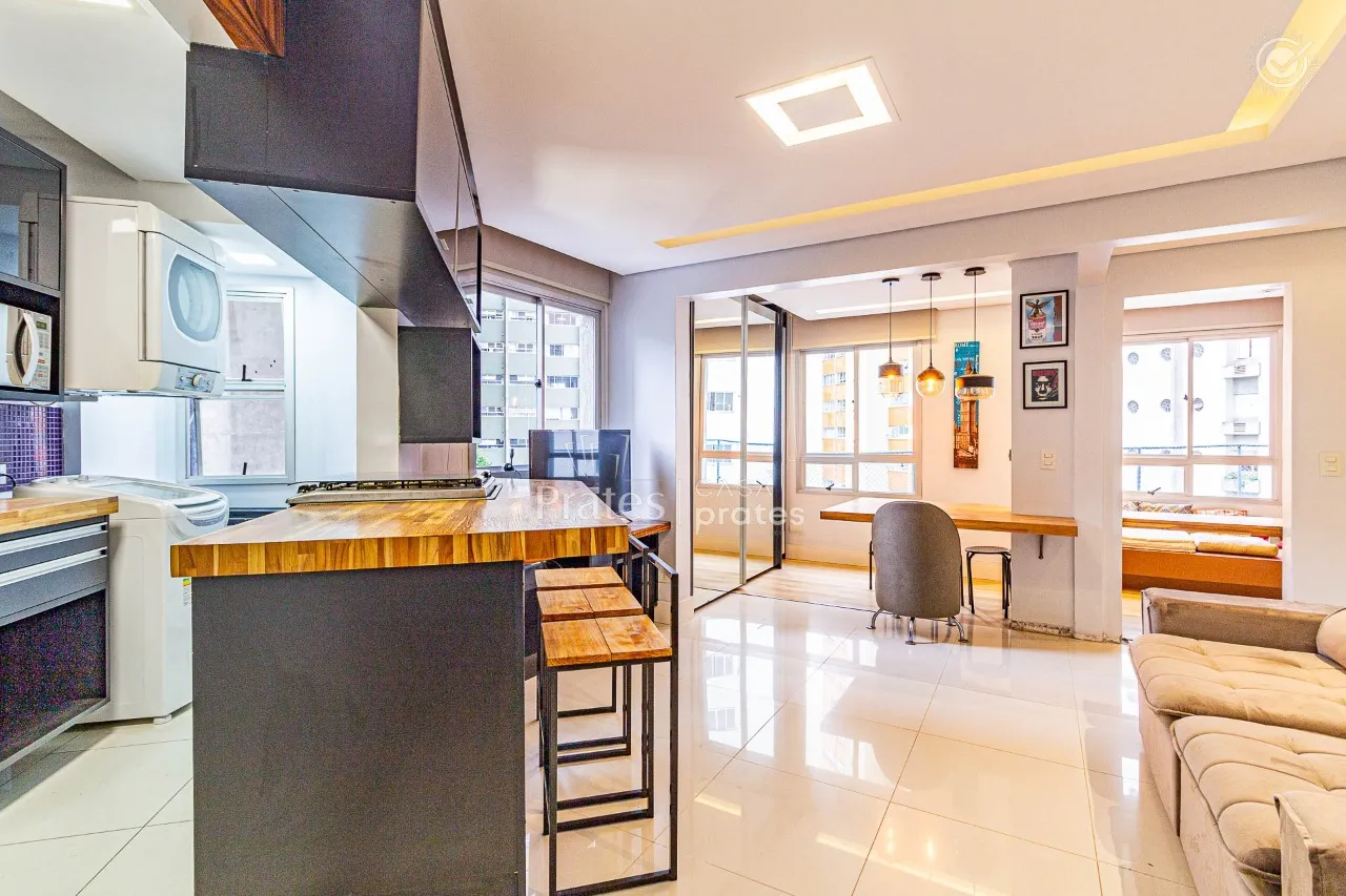 Furnished apartment with 1 suite and 2 bathrooms
