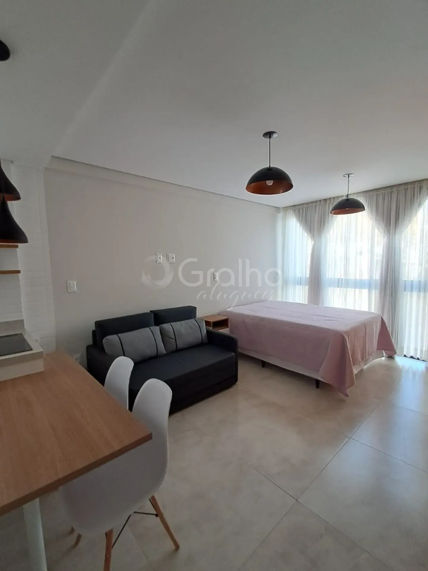 Меблированное студио 32 м² с кухней-американо — photo 5
