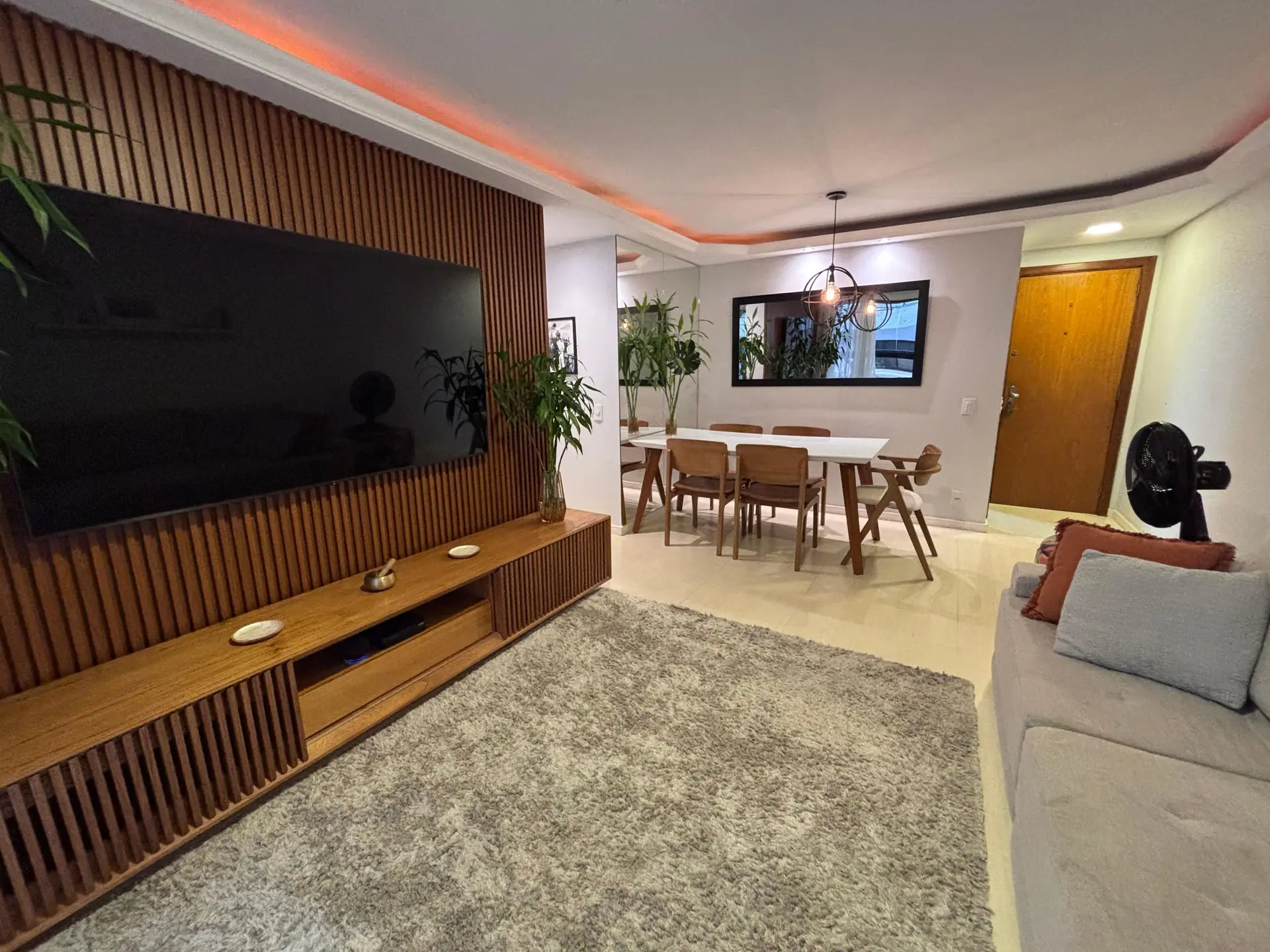 Apartamento mobiliado com 3 quartos e varanda — photo 33