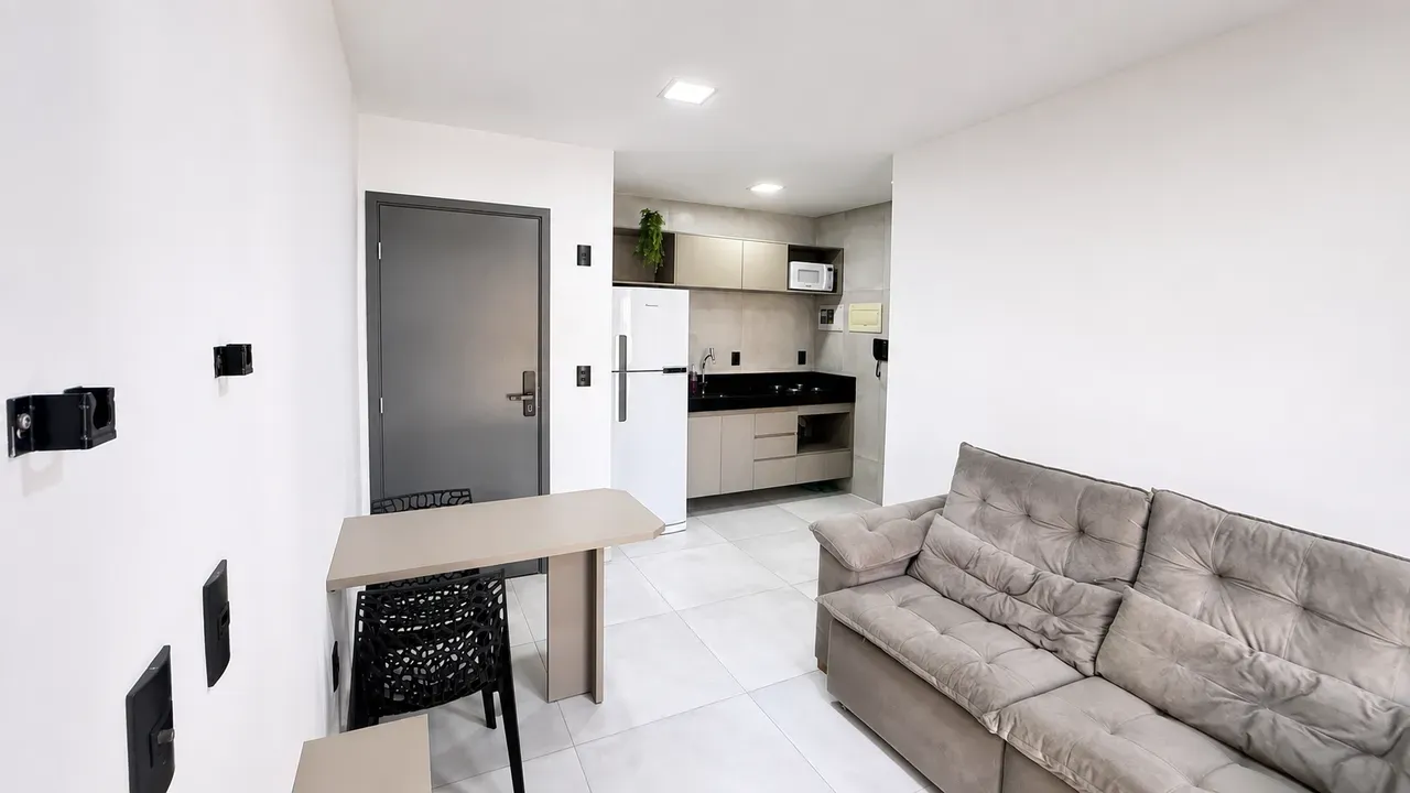 One-bedroom apartment with a washing machine in João Pessoa — photo 2
