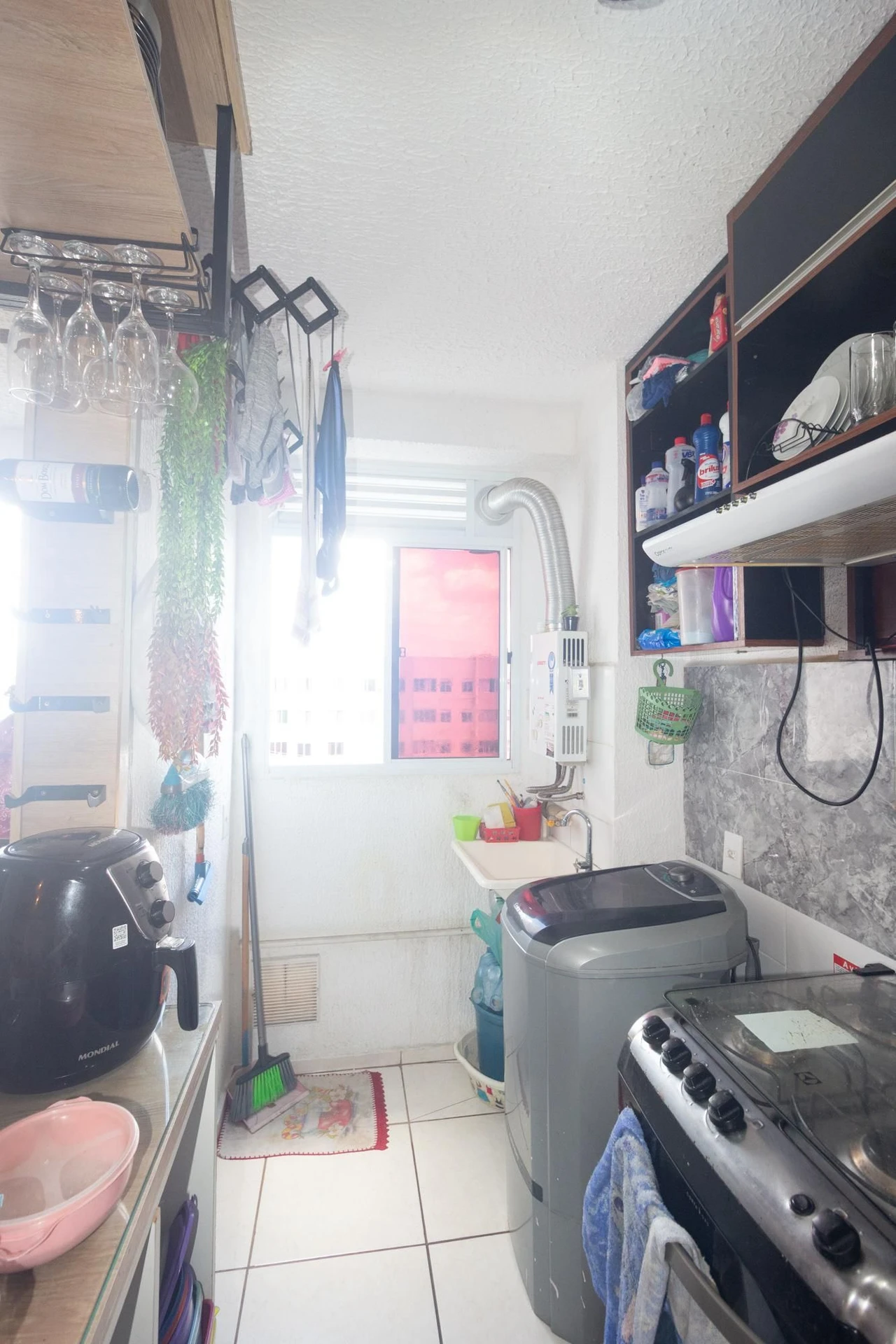 Furnished apartment, 42 m², with a washing machine — photo 37