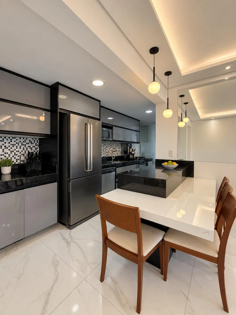 Walk-in closet in a 4-bedroom apartment, 115 m² — photo 22