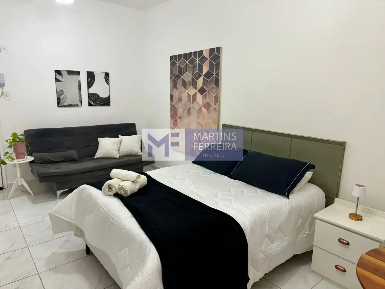 Rental studio with 1 bedroom and 1 bathroom — photo 3