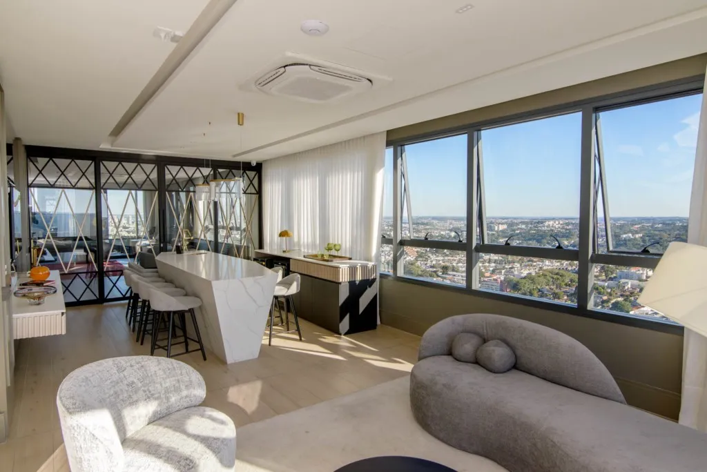 Rental apartment with 2 en-suite bedrooms and 125 m²