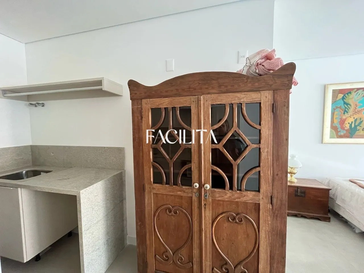 Furnished 60 m² apartment with 1 bedroom