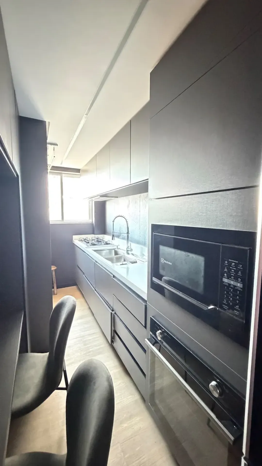 Furnished apartment, 100 m², with a washing machine — photo 13