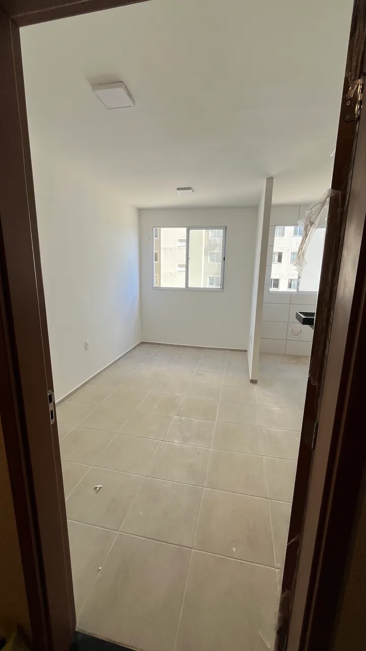 Apartamento de 2 quartos com cozinha integrada a gás