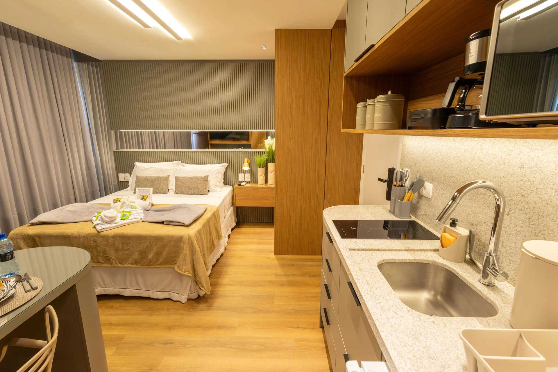 Studio mobiliado, 24 m², com máquina de lavar — photo 10