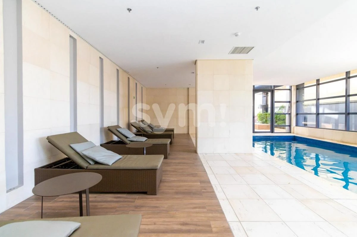Furnished 1-bedroom apartment with balcony and 55 m² — photo 52