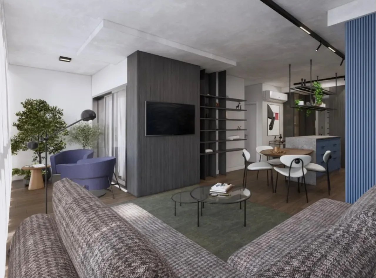 2 quartos e janelas do piso ao teto: apartamento de 84 m² — photo 33