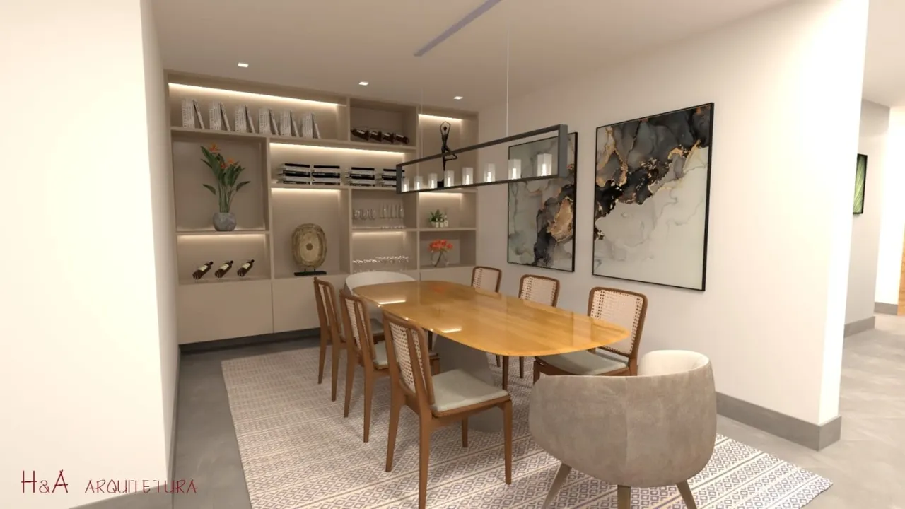 Rental house with 3 bedrooms and open-plan kitchen — photo 9