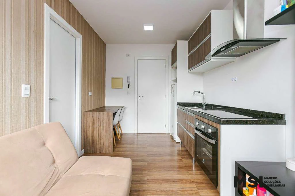 Apartamento de 1 quarto com suíte e 35,79 m², sem vaga — photo 2
