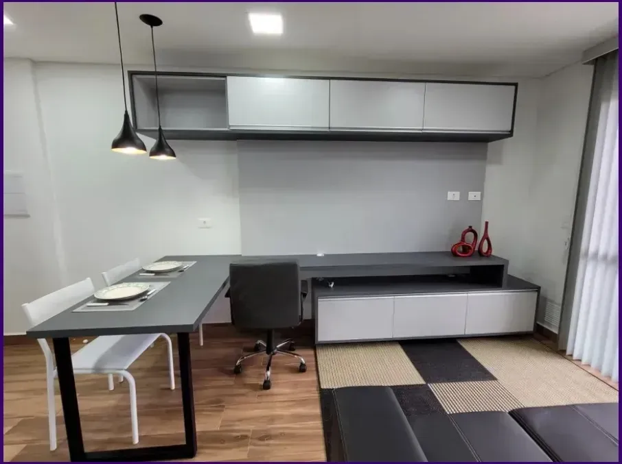 Furnished 1-bedroom apartment with gas open kitchen — photo 5