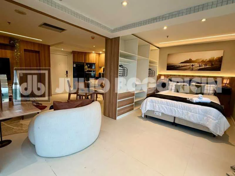 Furnished 52 m² apartment with 1 bedroom and balcony — photo 4