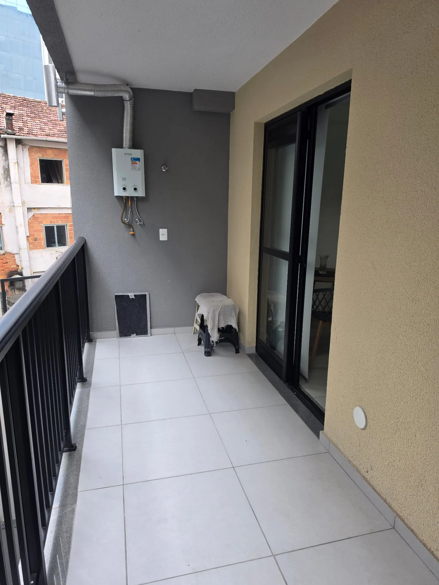 Apartamento mobiliado de 1 quarto em condomínio com academia — photo 7