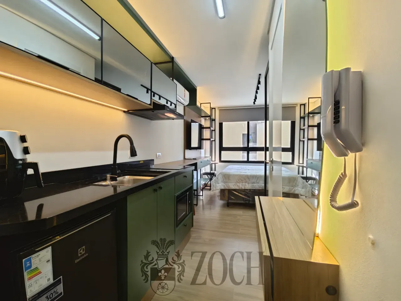 Furnished apartment with air conditioning and 1 bedroom — photo 4