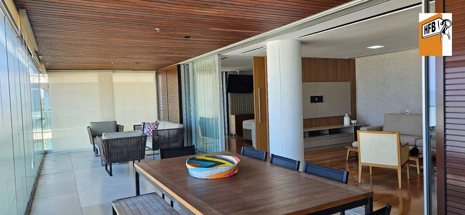 Apartamento mobiliado de 1 quarto em condomínio com sauna — photo 3