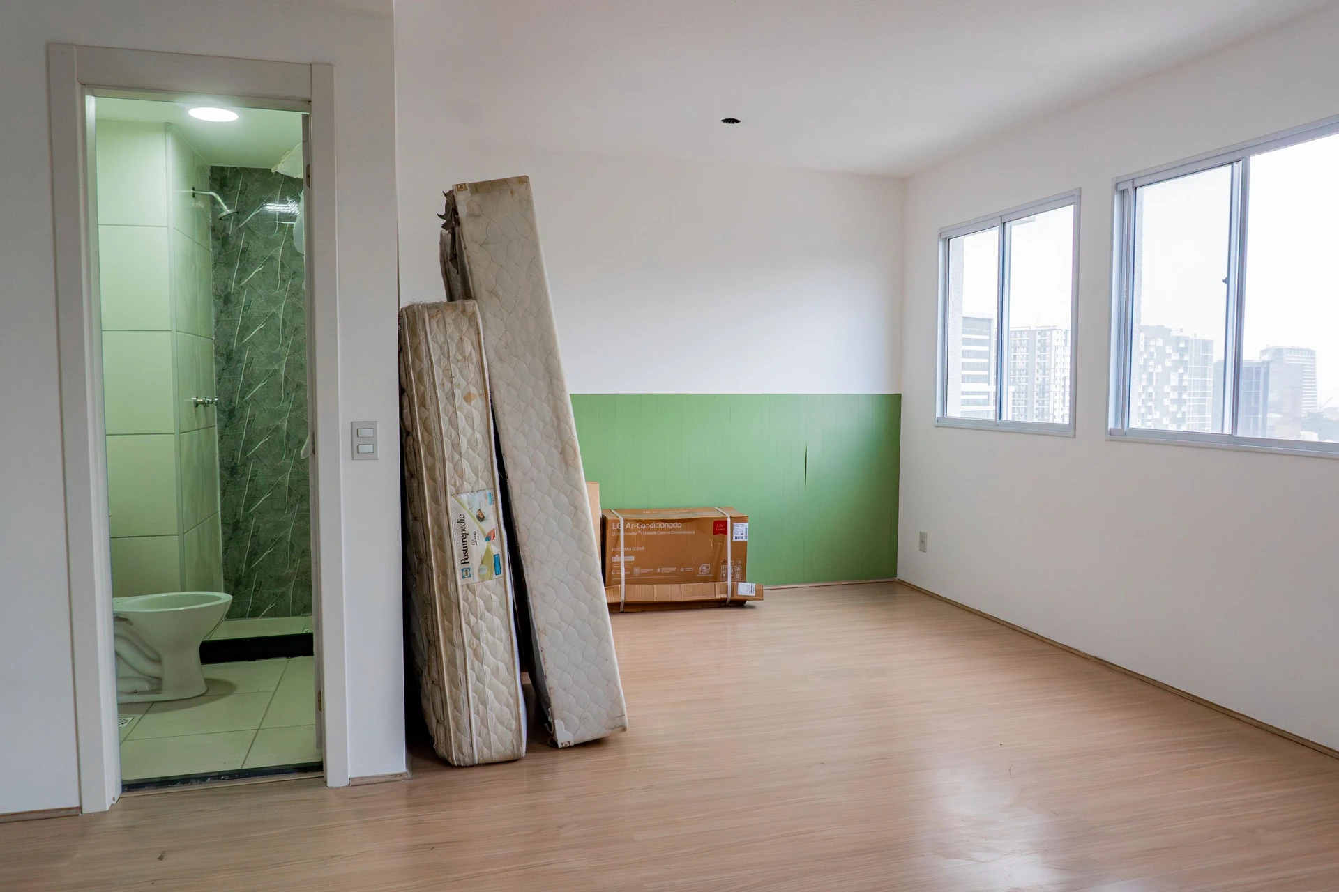 Apartamento de 1 quarto com varanda e cozinha integrada — photo 8