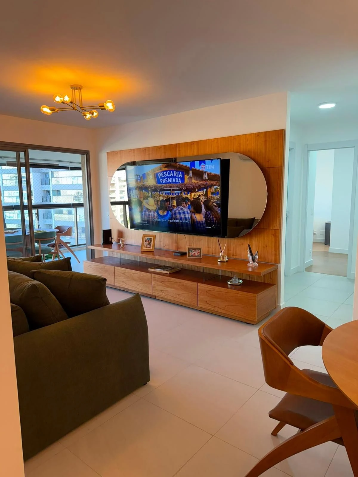 Furnished 3-bedroom apartment with American-style kitchen — photo 4