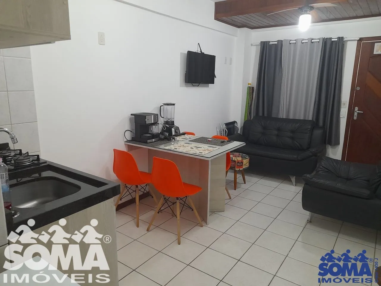 Furnished 1-bedroom apartment with a balcony — photo 5