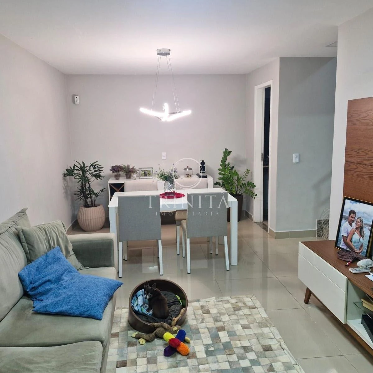 Furnished house with open kitchen and terrace