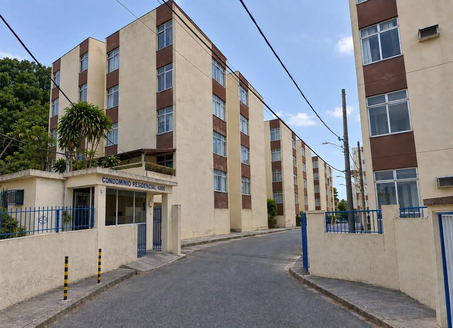 Mountain view in a 2-bedroom apartment, 44 m² — photo 34