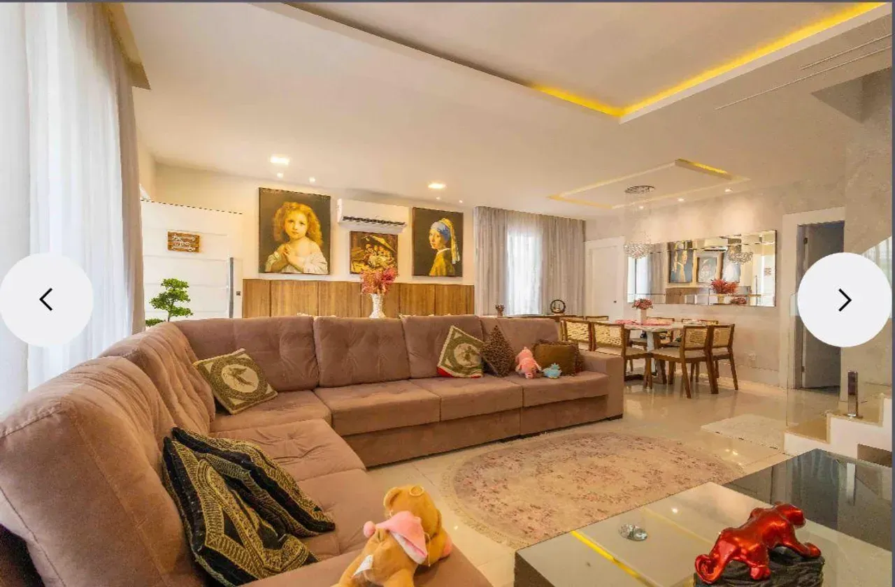 Furnished house, 280 m², with a washing machine
