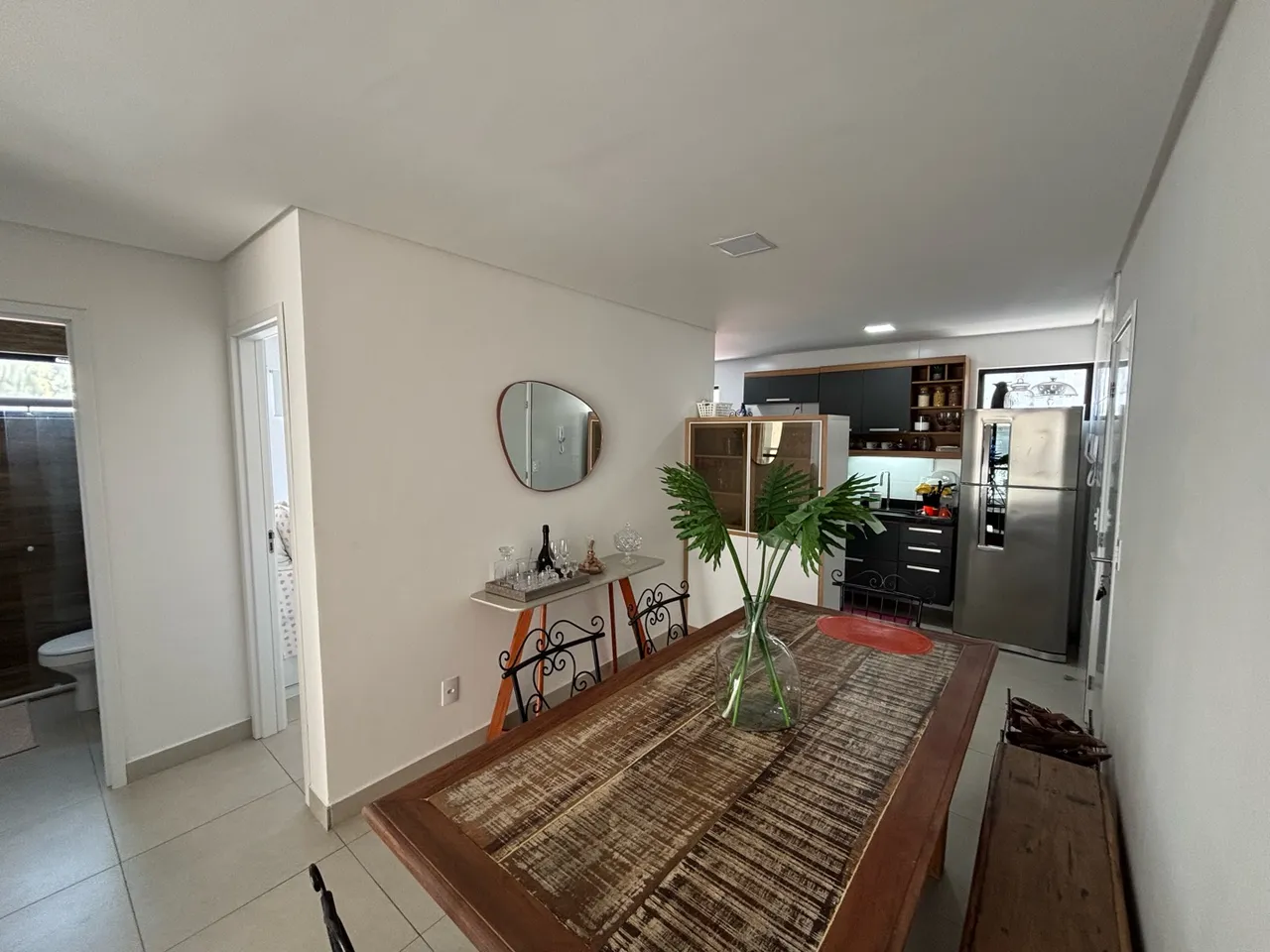 Furnished apartment, 55 m², with a washing machine — photo 2