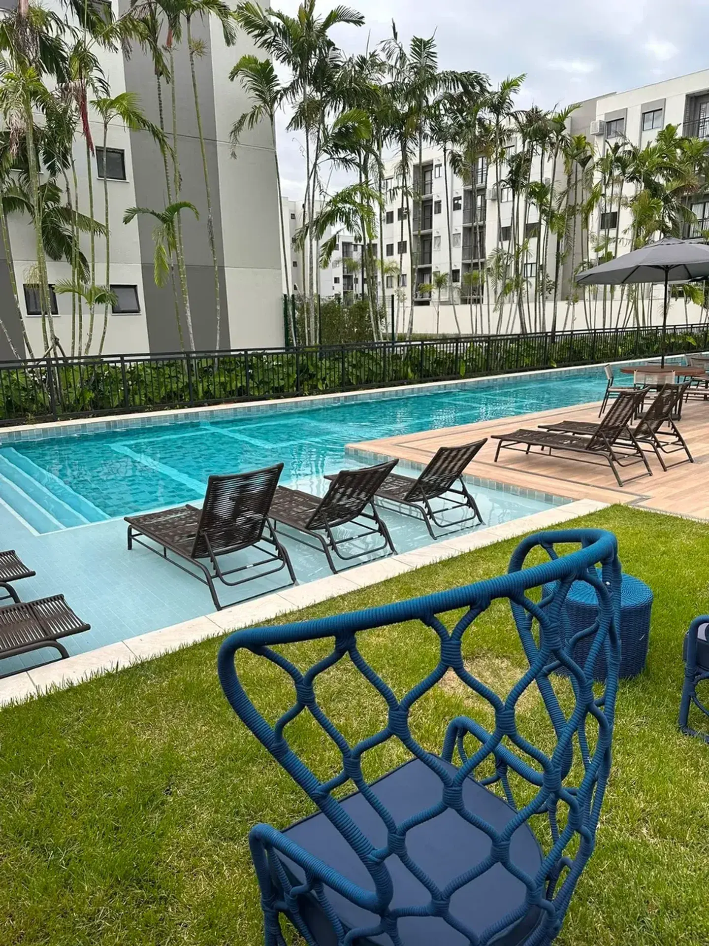 Apartamento mobiliado de 2 quartos com jardim — photo 34