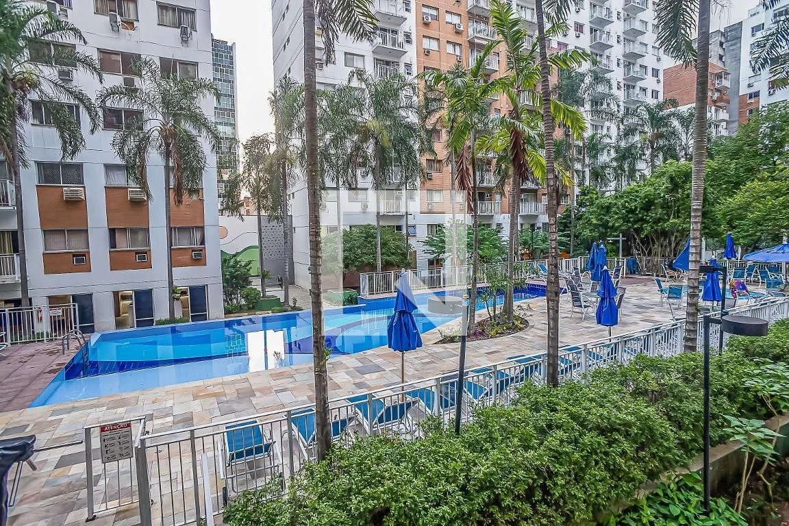 Apartamento mobiliado de 1 quarto em condomínio com sauna — photo 29