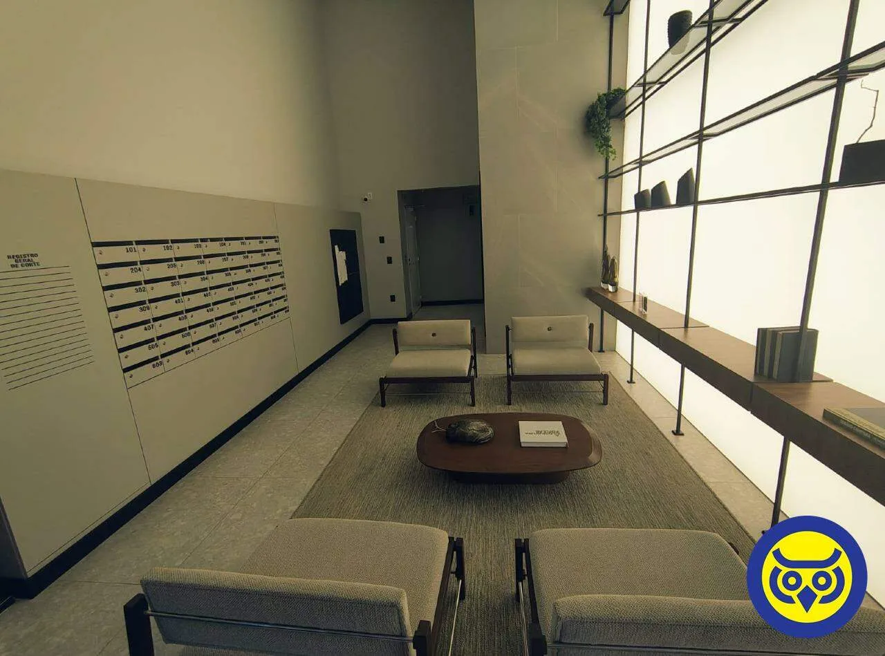 Furnished studio in a building with a gym — photo 18